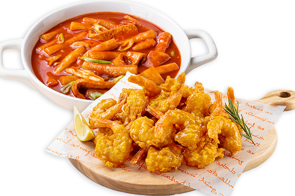 후라이드+국물떡볶이
